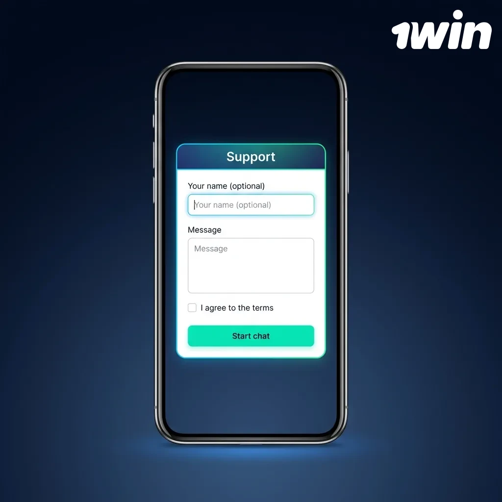 1win customer support available 24/7 via live chat, email, Telegram, and contact form with quick response times