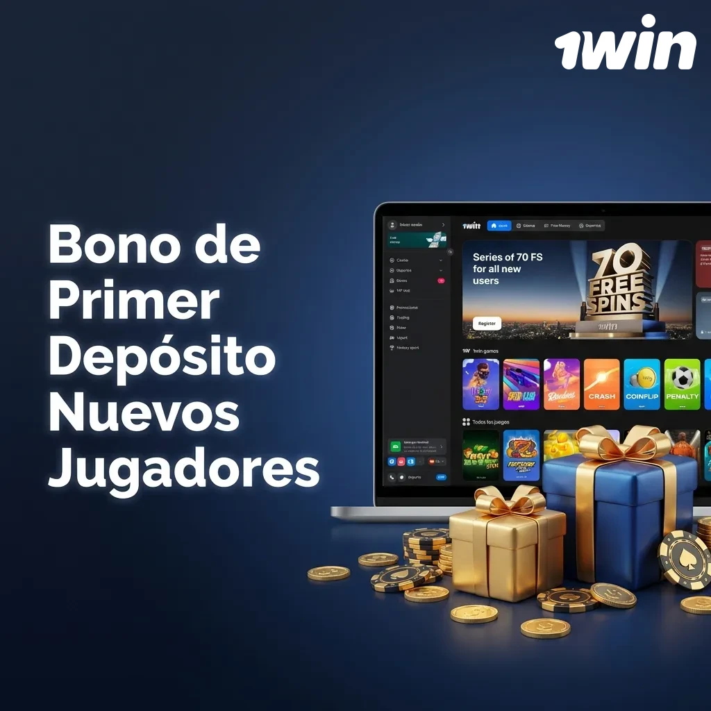 Welcome bonus offer showing 500% first deposit bonus with free spins for new casino and sports betting players