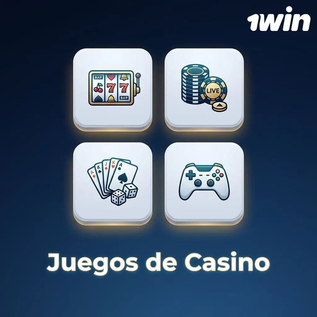 Casino games collection showing slots, live roulette, blackjack, baccarat, poker, instant games, and exclusive titles