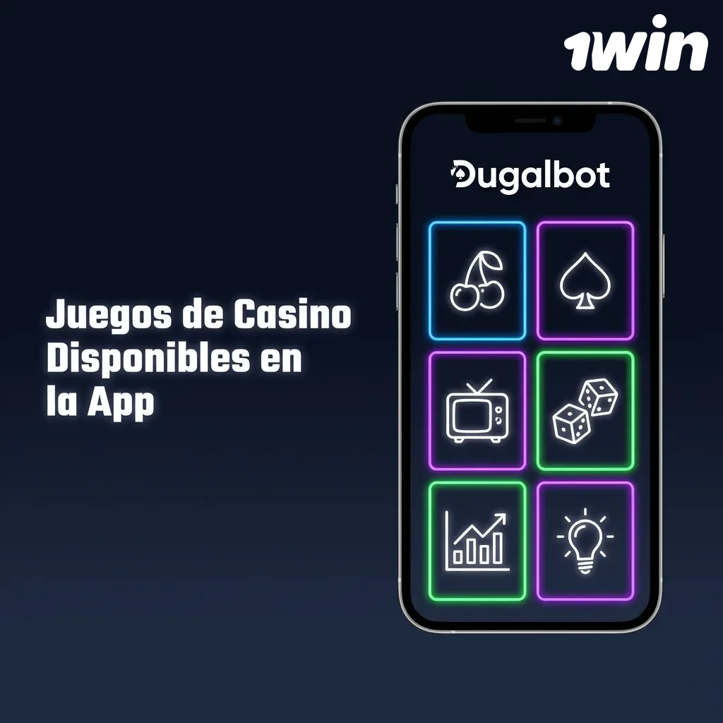 Casino games in 1win app including slots, live dealers, and crash games from top providers like Evolution and Pragmatic Play