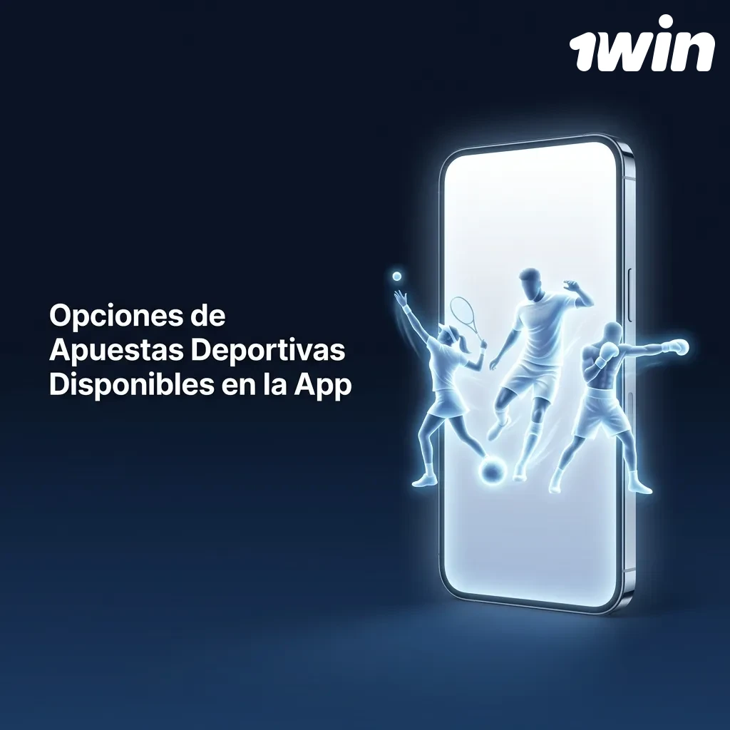 1win app sports betting options including football, tennis, basketball, hockey, and esports with live and pre-match bets