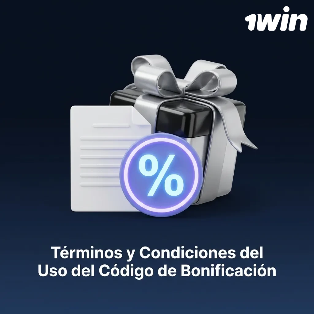 Página de términos y condiciones del código de bonificación mostrando requisitos de depósito y apuesta para retiros