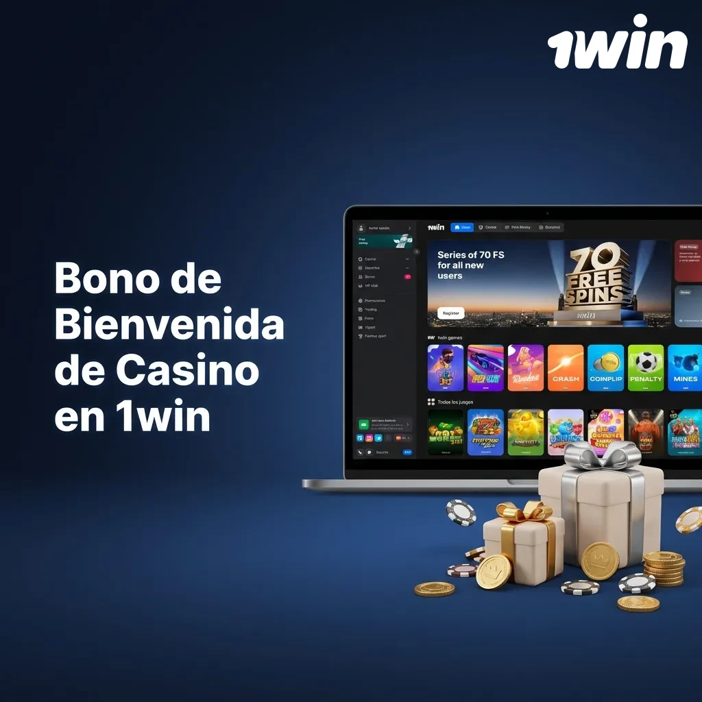 1win casino welcome bonus package offering up to 500% bonus and free spins across four deposits for Chilean players