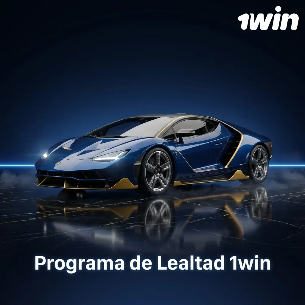 Ilustración del programa de lealtad 1win mostrando niveles VIP progresivos desde Bronce hasta Legend con recompensas